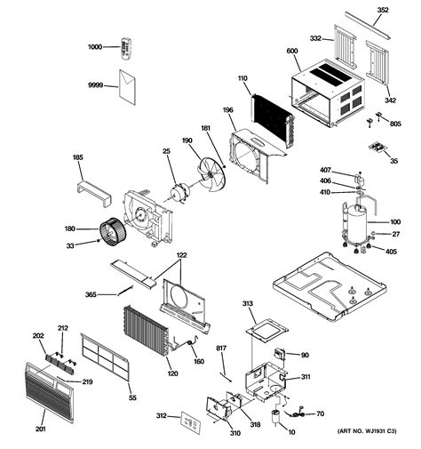 friedrich window air conditioner parts pdf manual